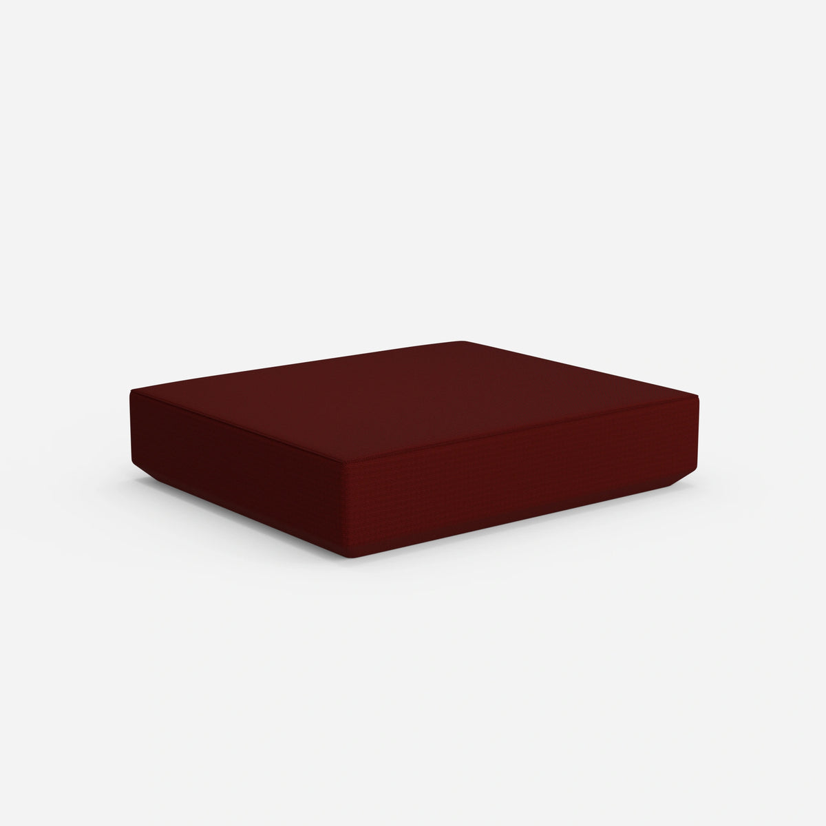 Großer moderner Pouf von hinten