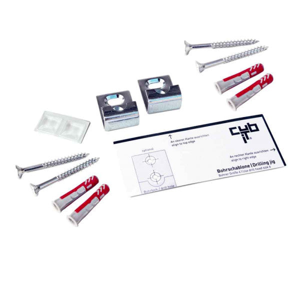 Shelving system hook set