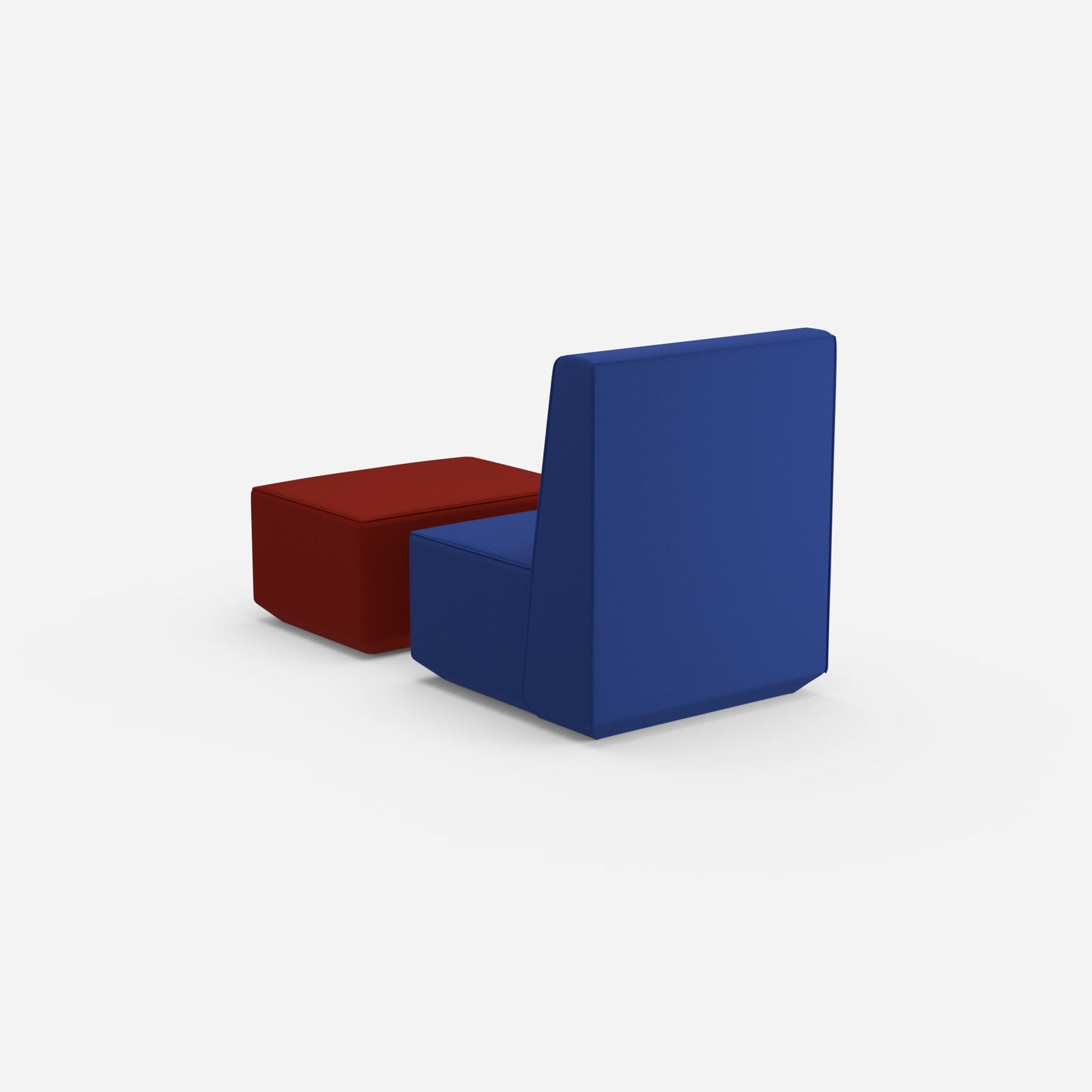Modularer & bequemer Lesesessel von hinten