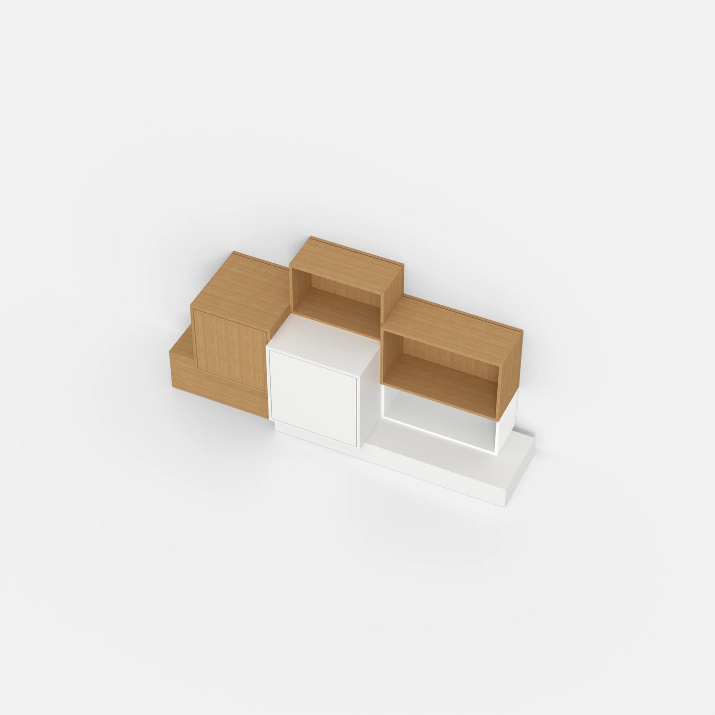 Modulares Regal SB034 von oben