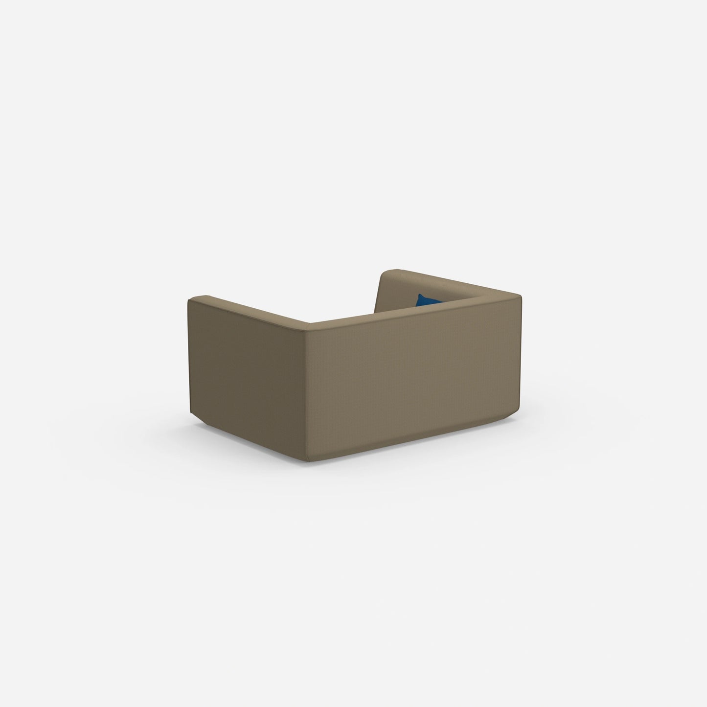 Modulares Sofa modern von hinten