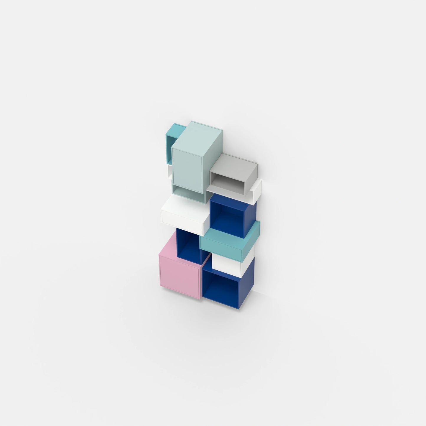 Niche shelving RK1050 from above