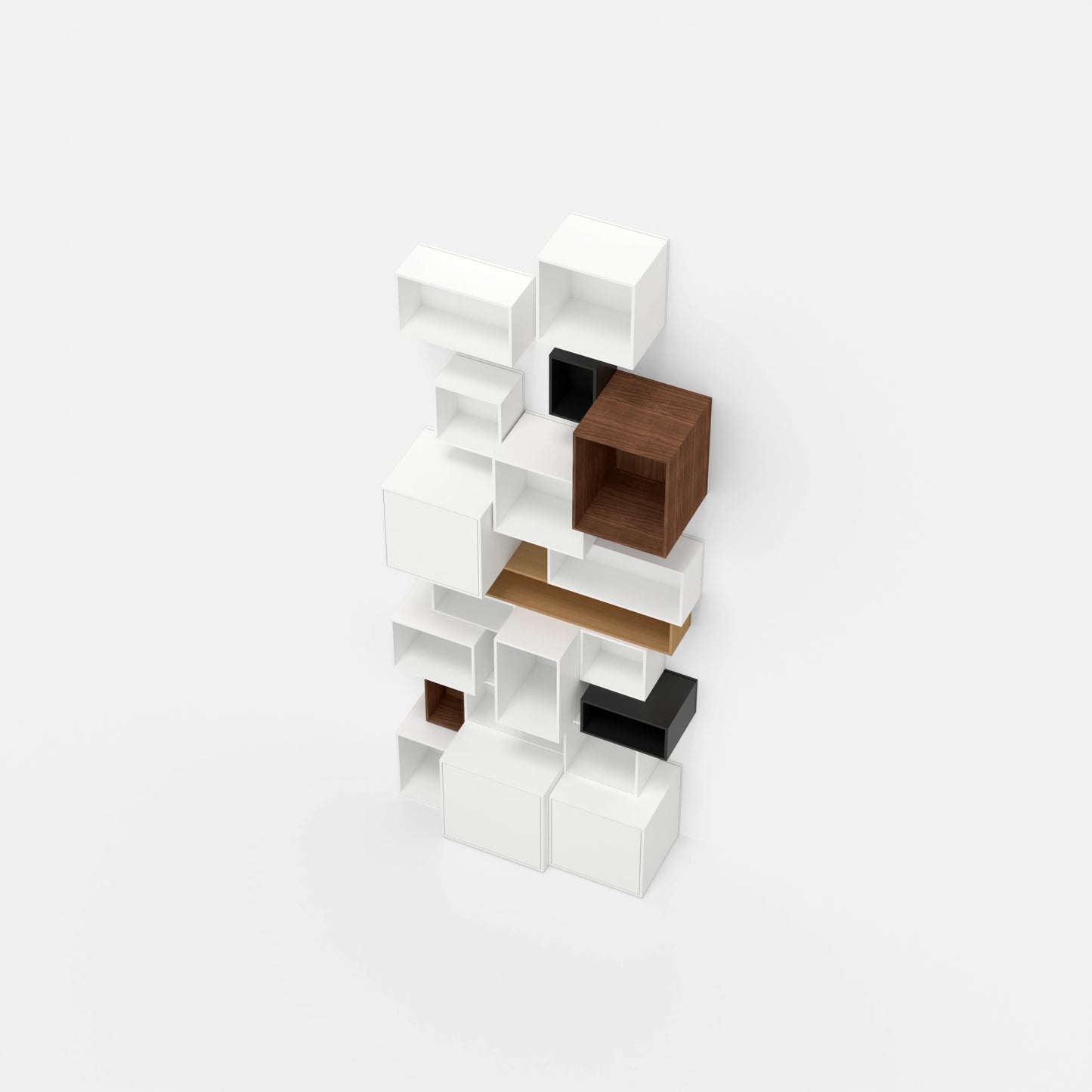 Étagère en niche RK222 vue de dessus