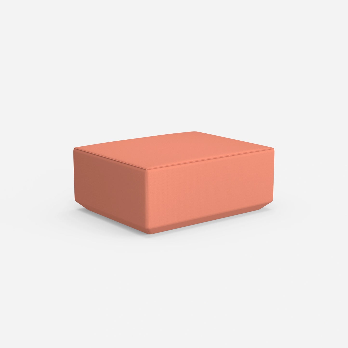 Pouf modern 41 cm hoch von hinten