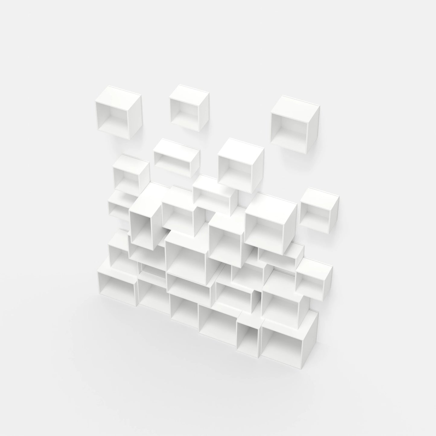 Shelving system RK026 from above