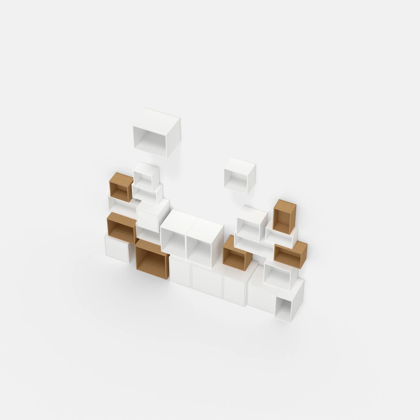 Shelving system RK1137 from above