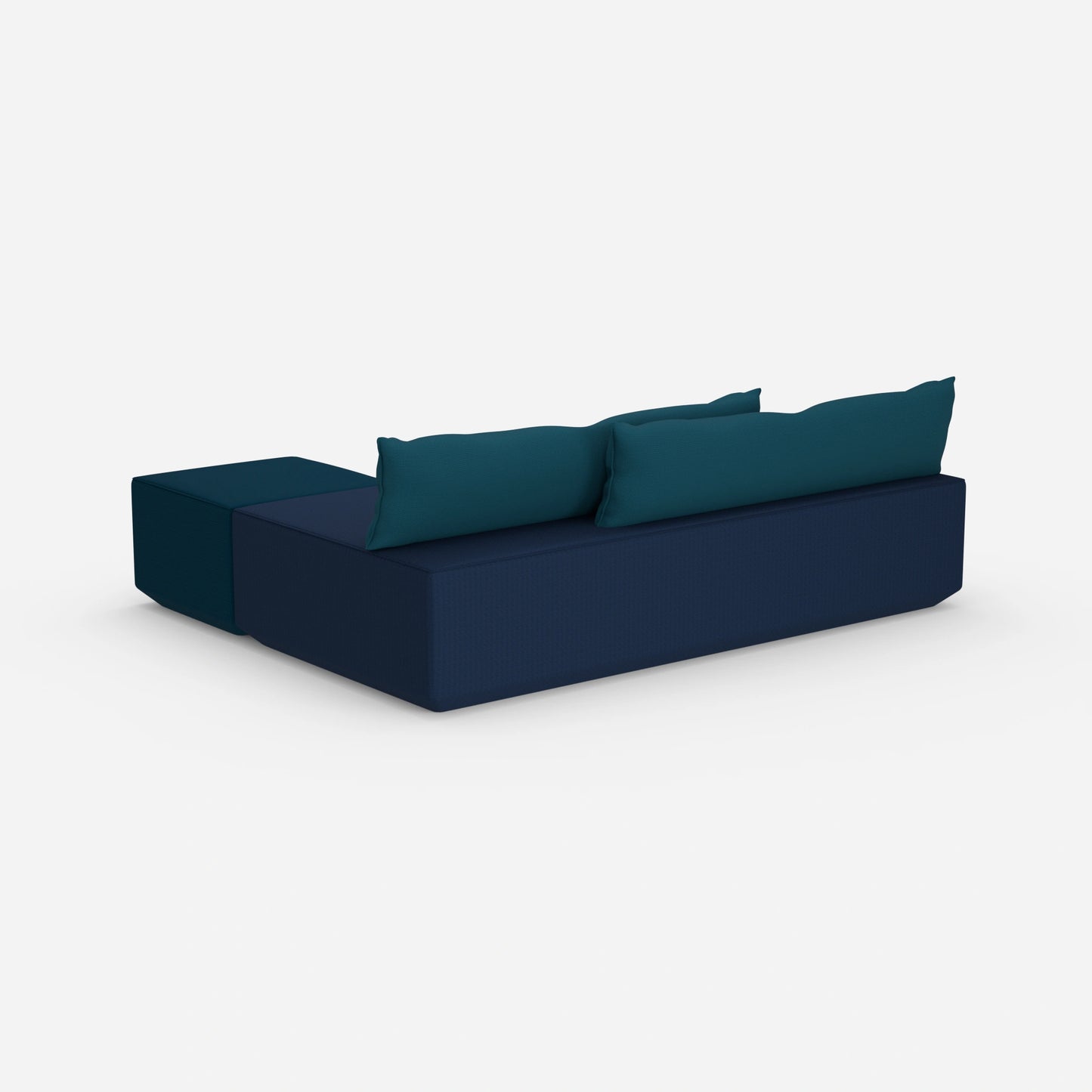 Schlafsofa 2m breit von hinten