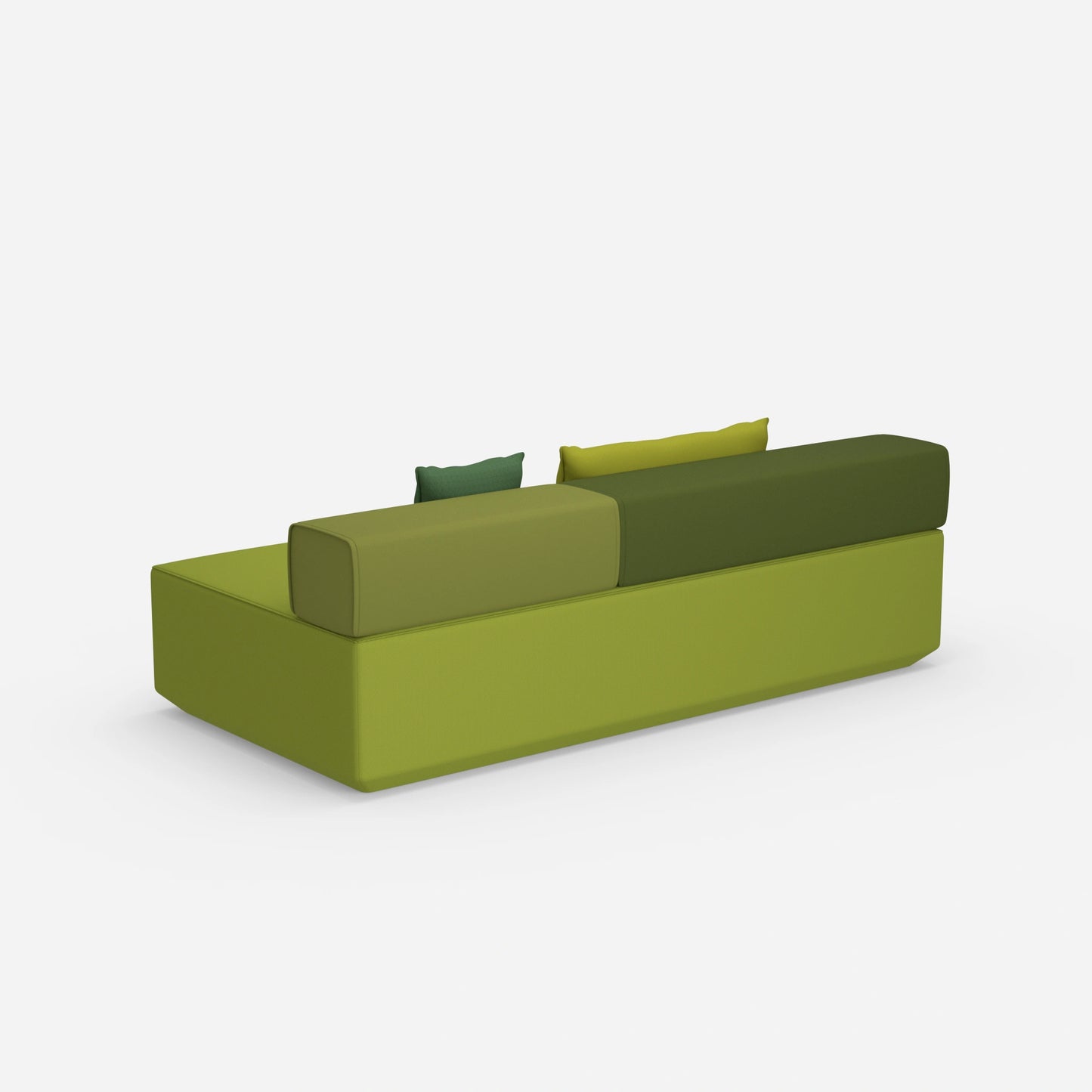 Single Schlafsofa von hinten