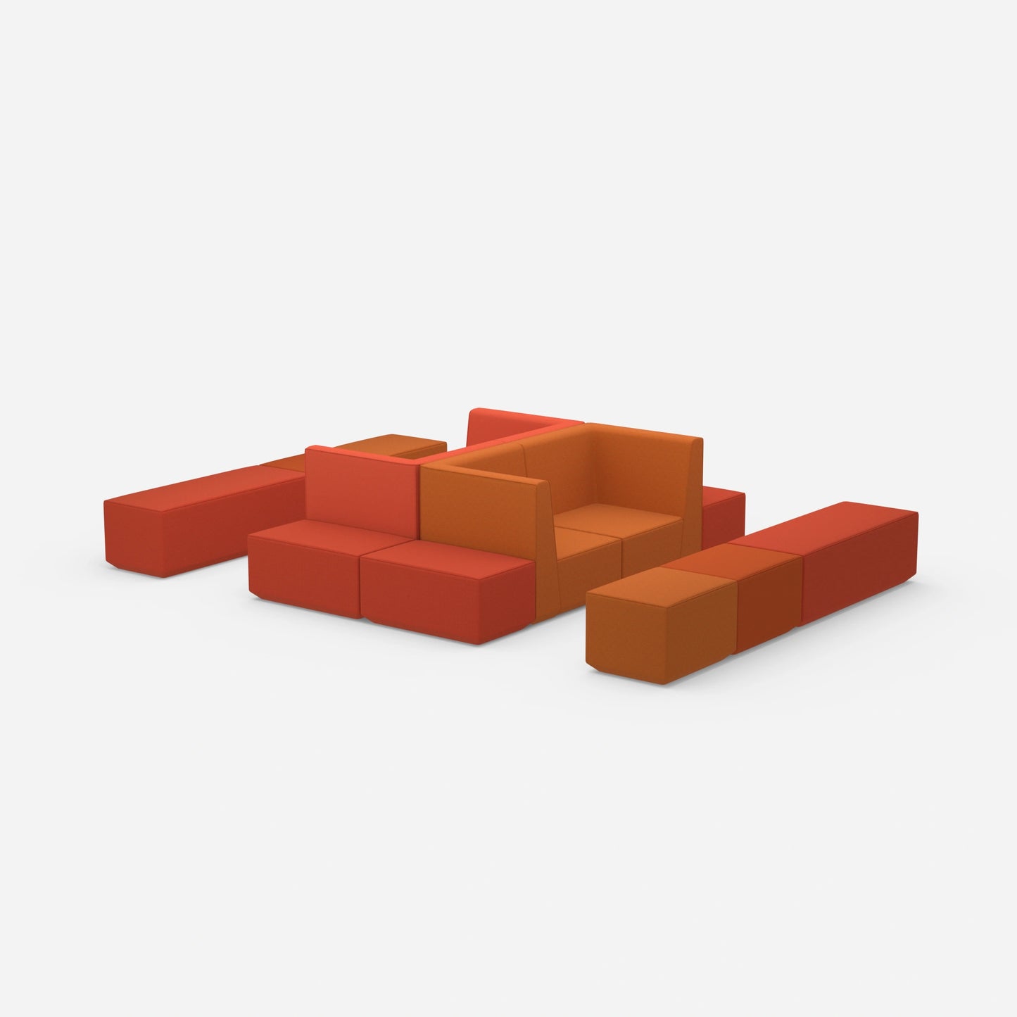 Sitzbank Wartezimmer von hinten
