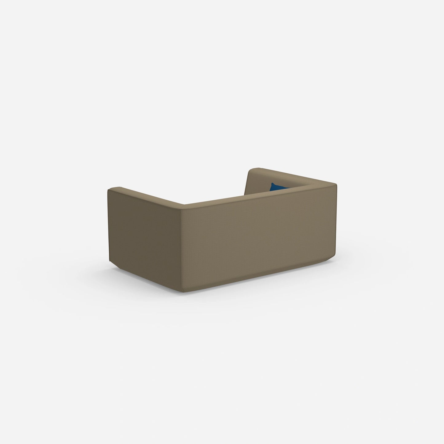Sofa 2 Sitzer modern von hinten