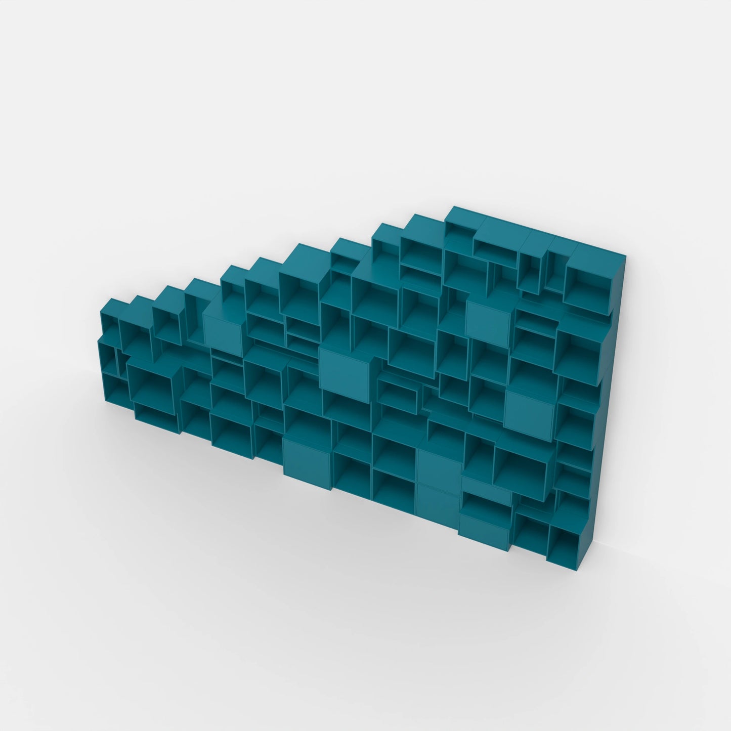 Staircase shelving RK1180 from above