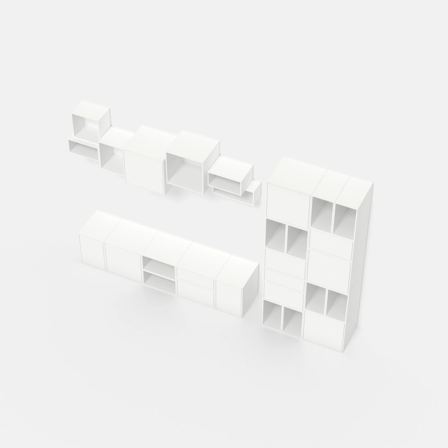 TV shelving RK030 from above