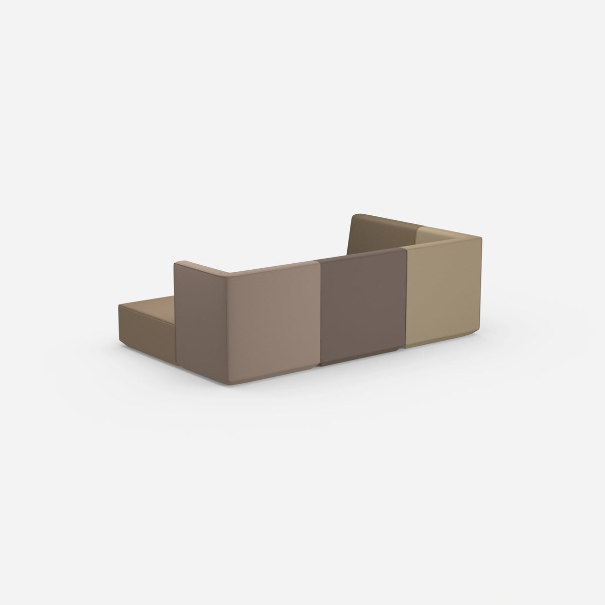 Wohnlandschaft konfigurierbar von hinten