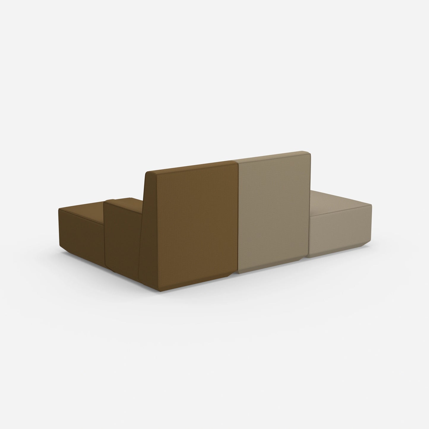 Wohnzimmer 3er Sofa von hinten