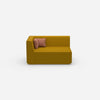 2 Sitzer Sofa 140 cm breit von vorne