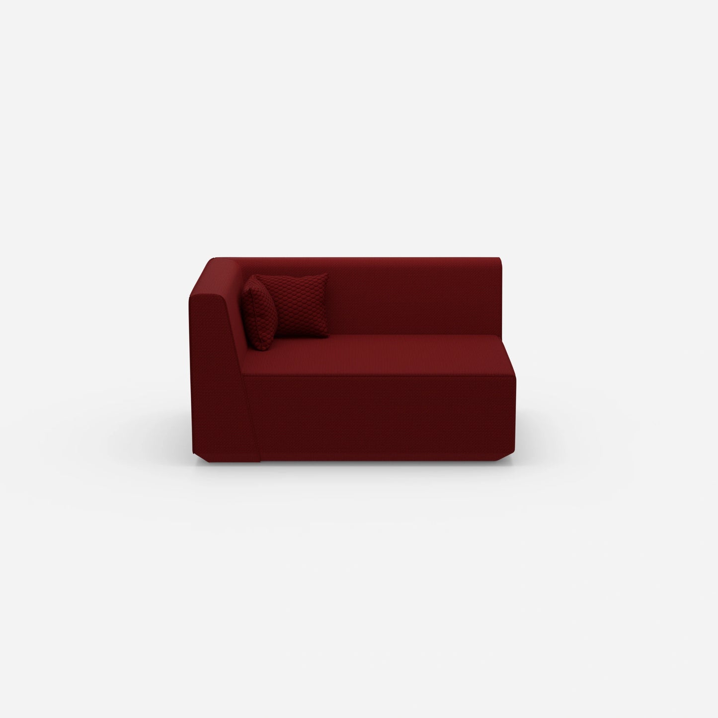 2 Sitzer Sofa 140 cm breit von vorne
