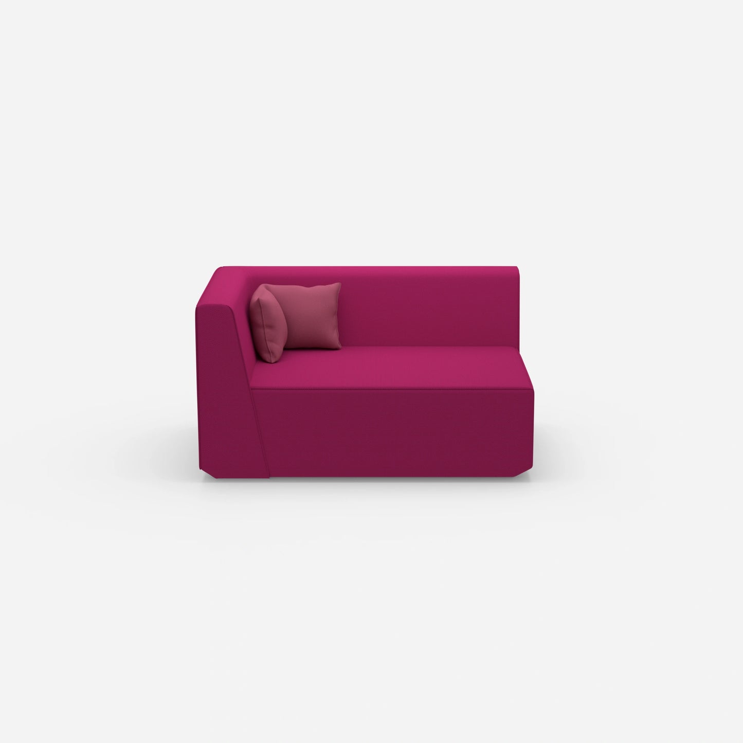 2 Sitzer Sofa 140 cm breit von vorne