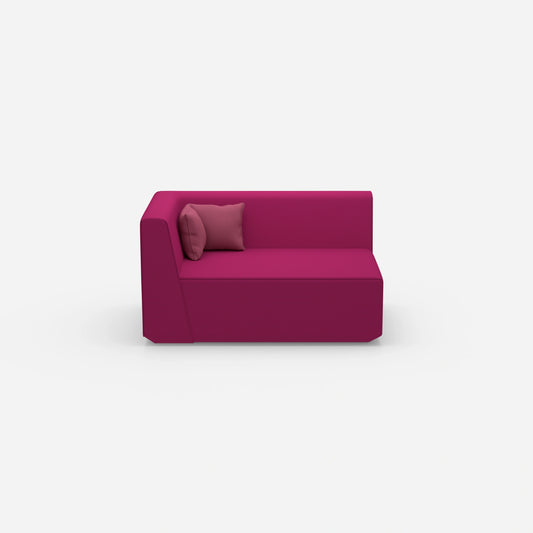 2 Sitzer Sofa 140 cm breit von vorne