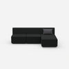 3er Sofa mit Recamiere von vorne