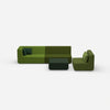 3er Sofa plus Sessel von vorne