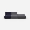 3er Sofa zum Schlafen 260 cm breit von vorne