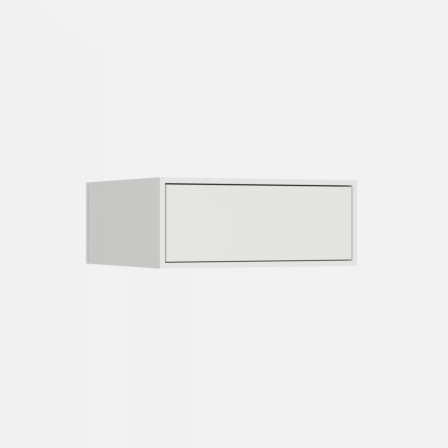 Drawer module from the left-hand side