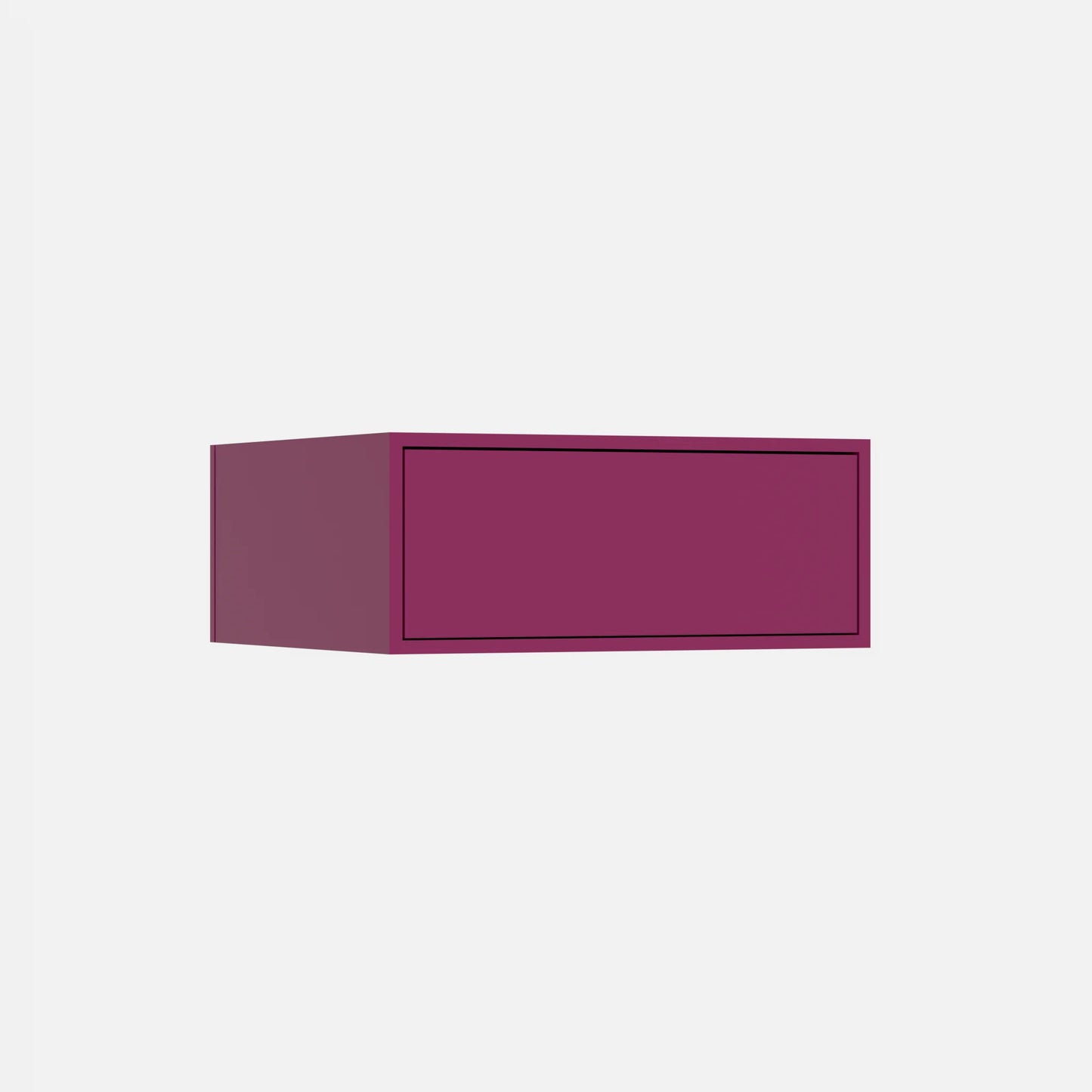 Drawer module from the left-hand side