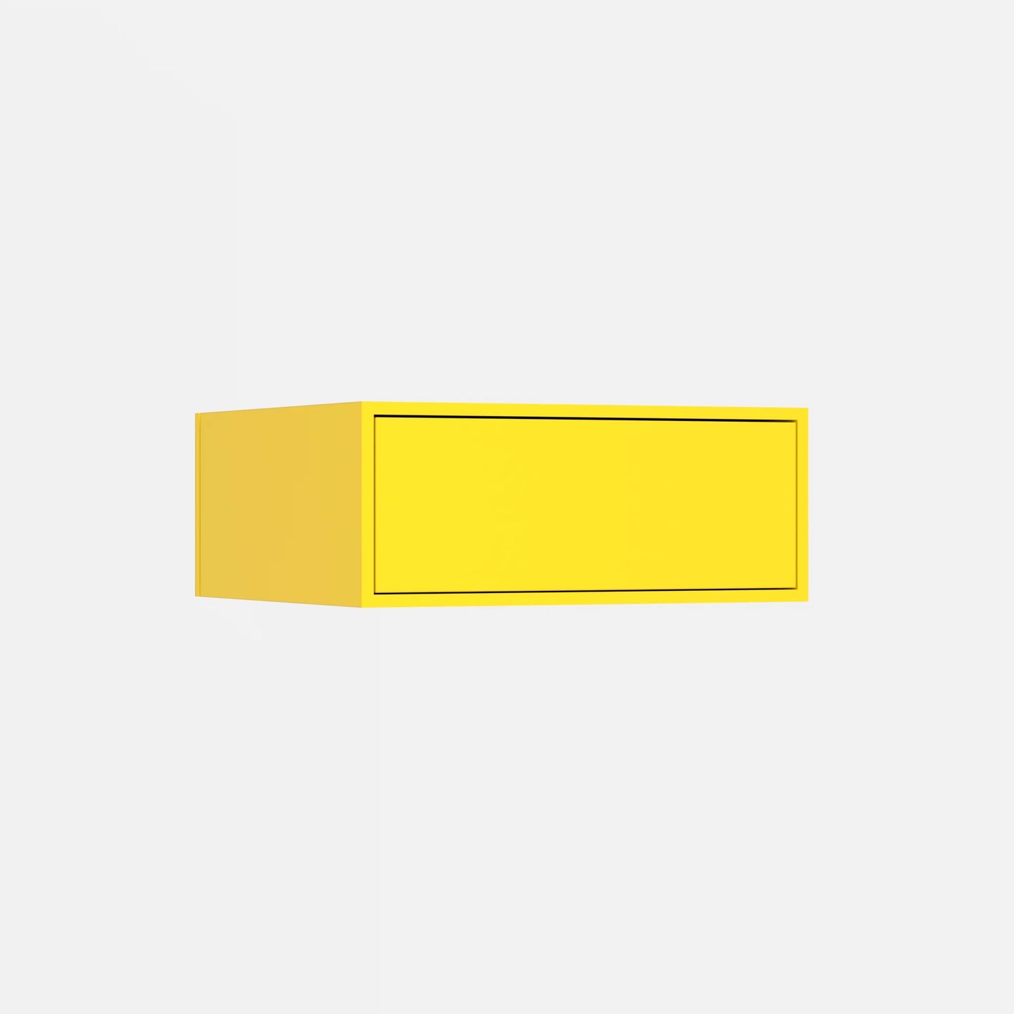 Drawer module from the left-hand side