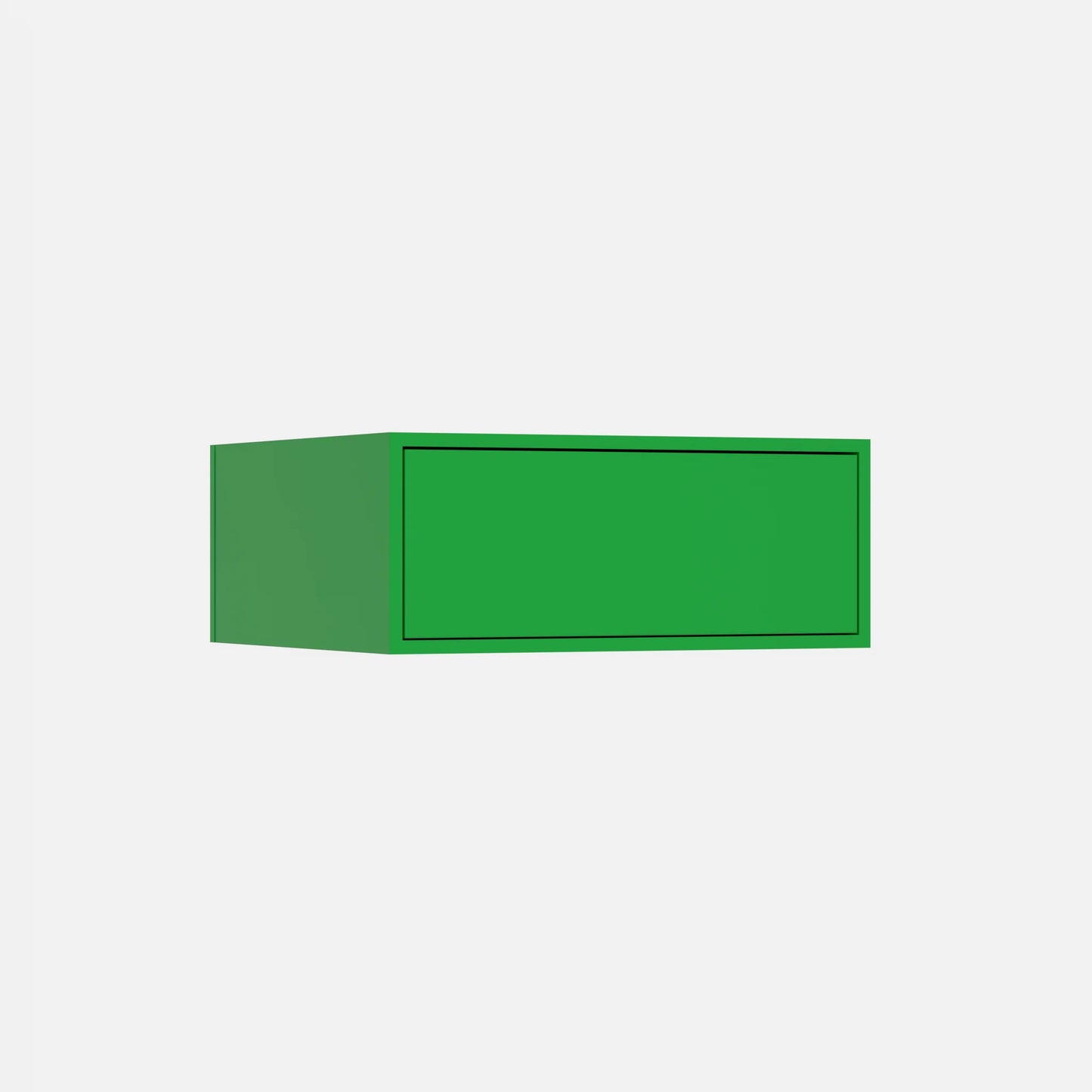 Drawer module from the left-hand side