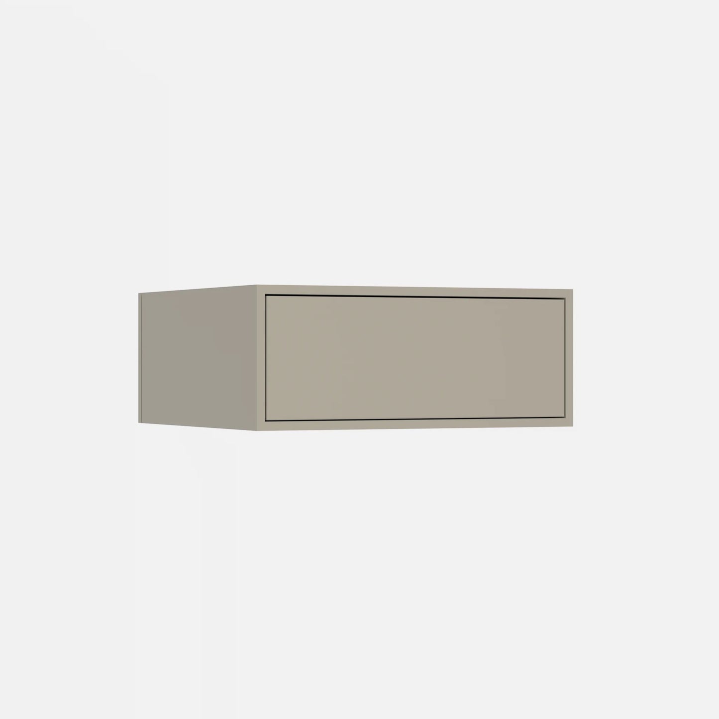 Drawer module from the left-hand side