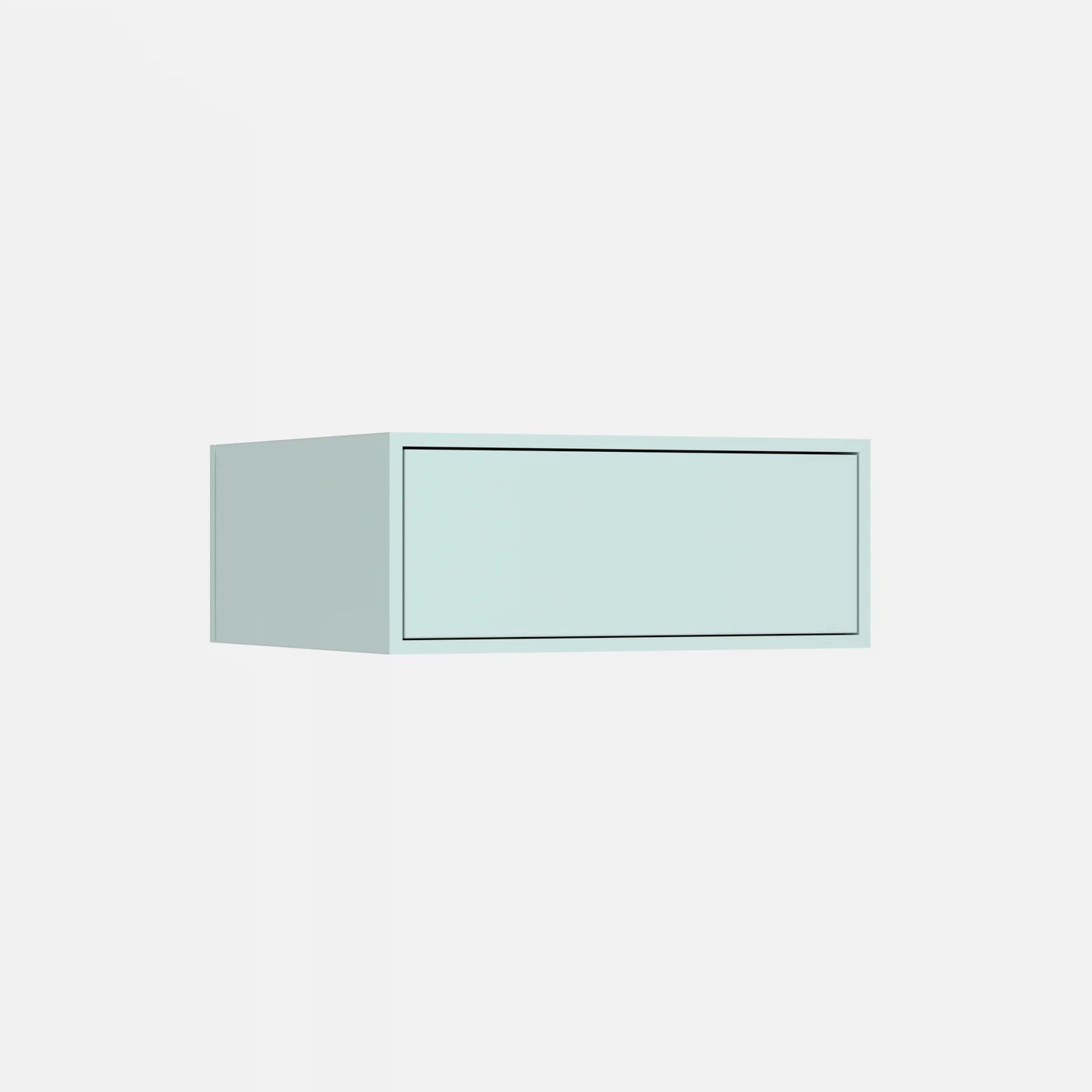 Drawer module from the left-hand side