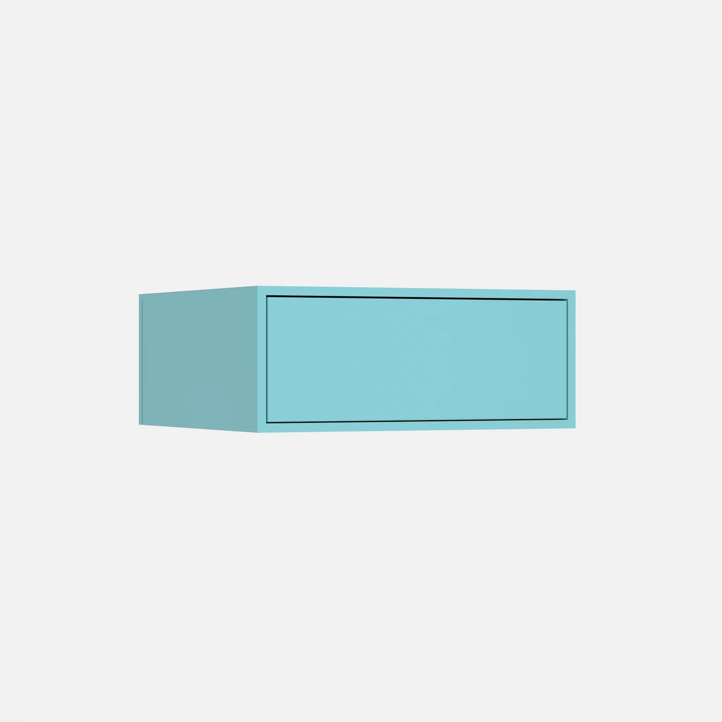 Drawer module from the left-hand side