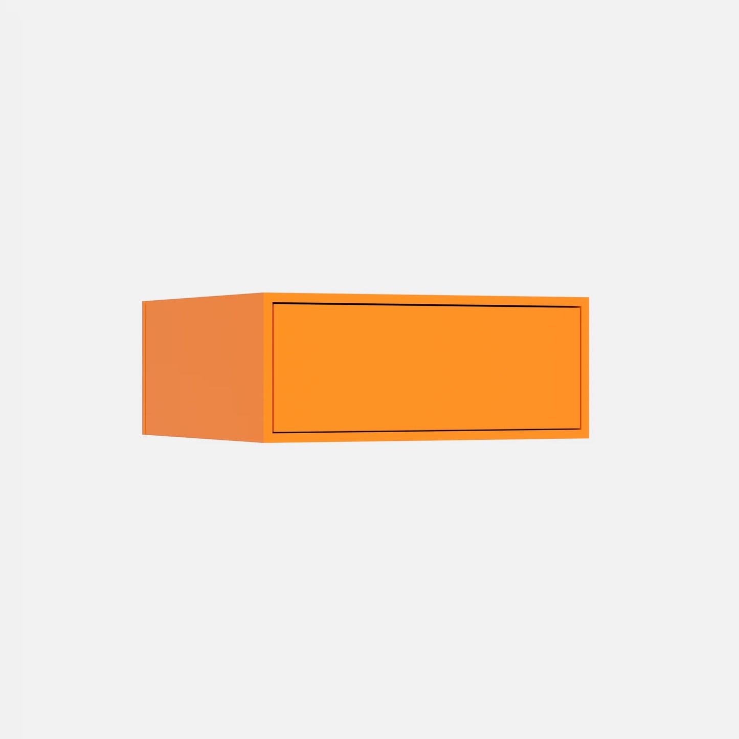 Drawer module from the left-hand side