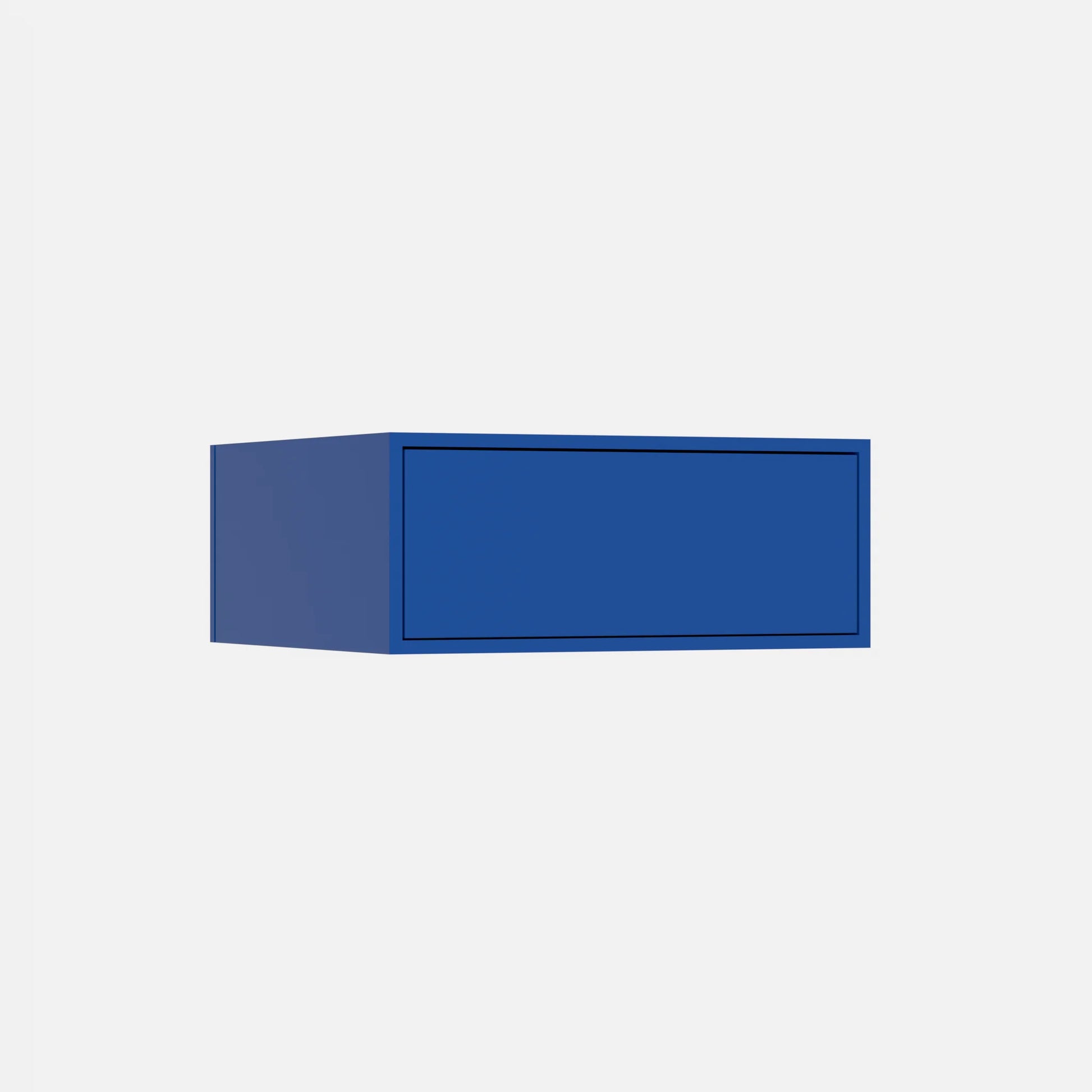 Drawer module from the left-hand side