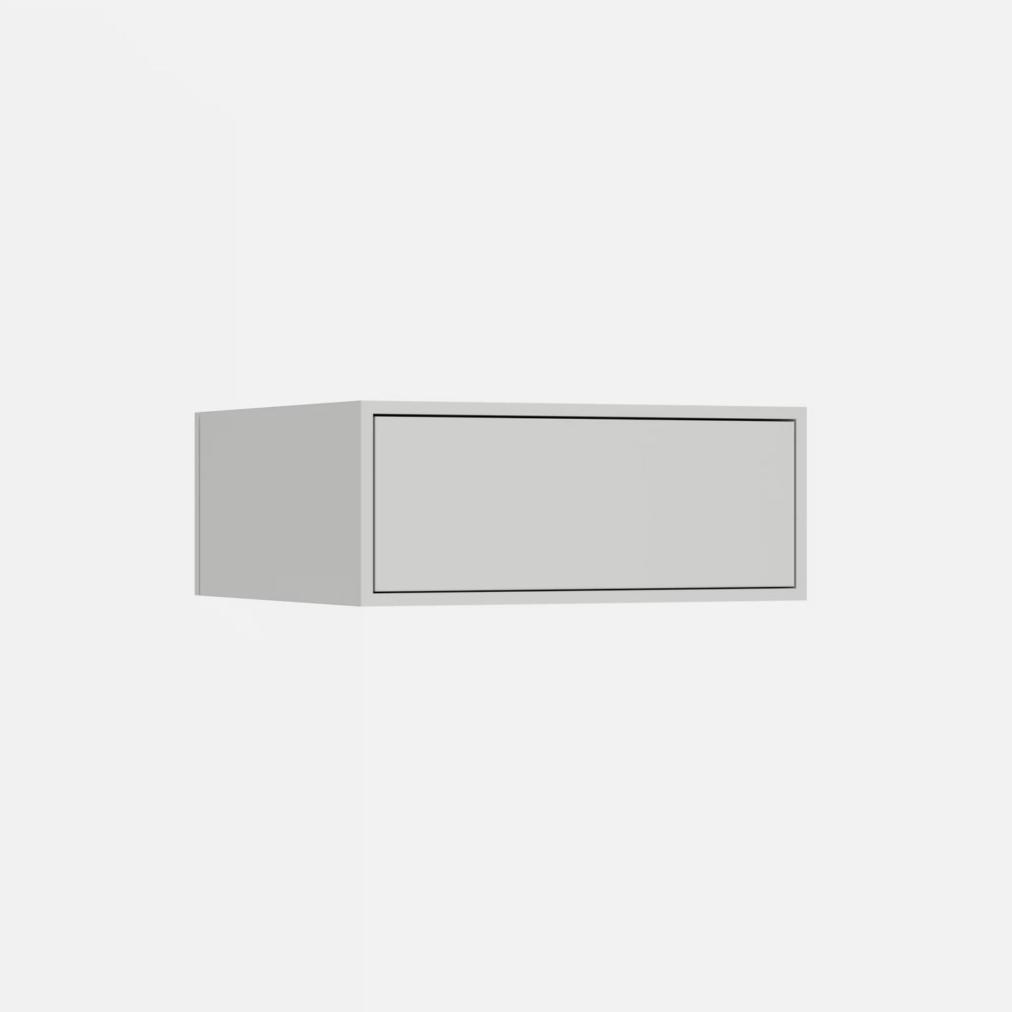 Drawer module from the left-hand side
