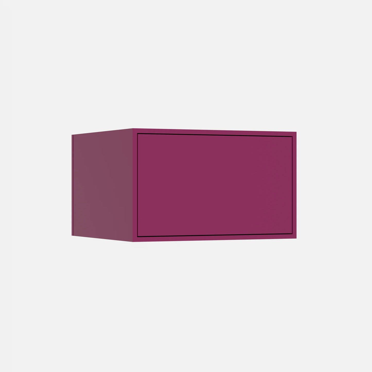 Drawer module from the left-hand side