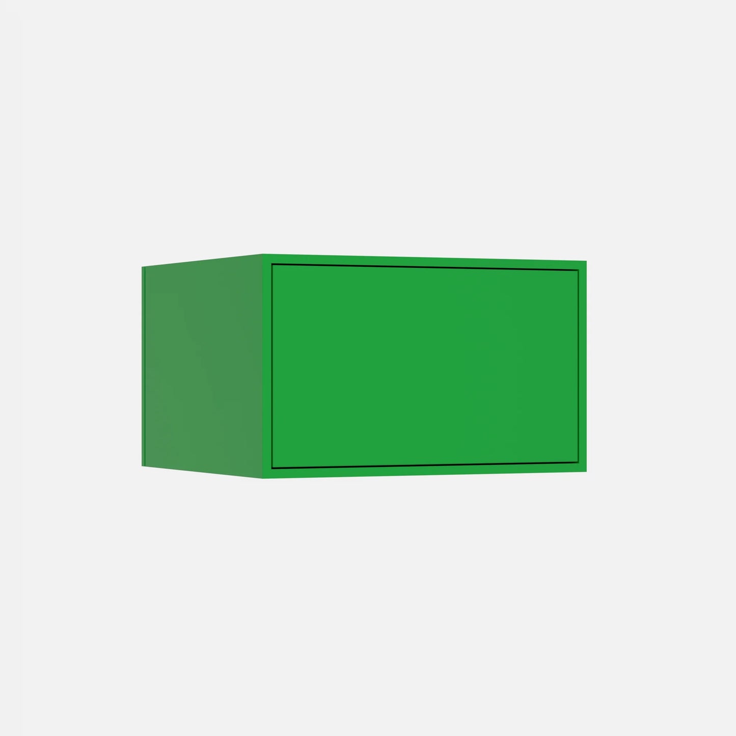 Drawer module from the left-hand side