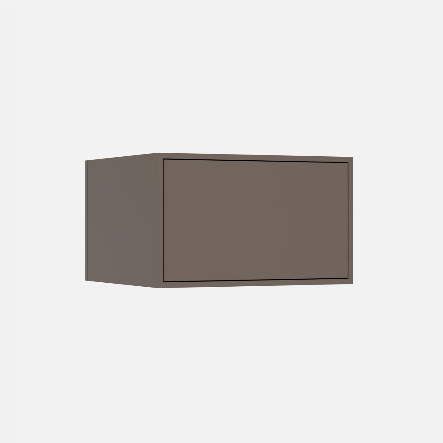 Drawer module from the left-hand side