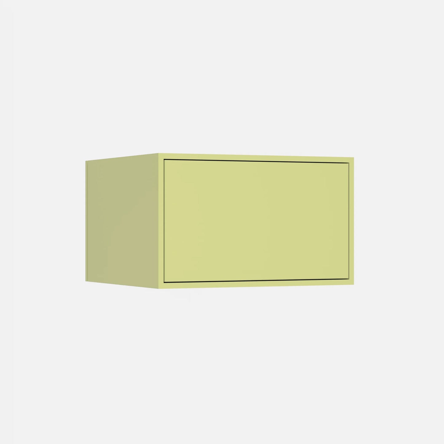 Drawer module from the left-hand side