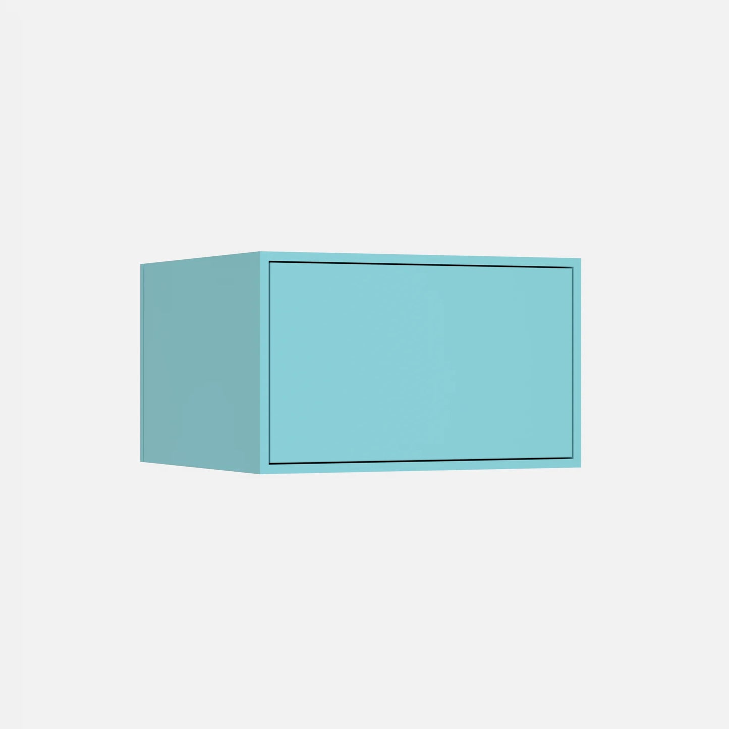Drawer module from the left-hand side