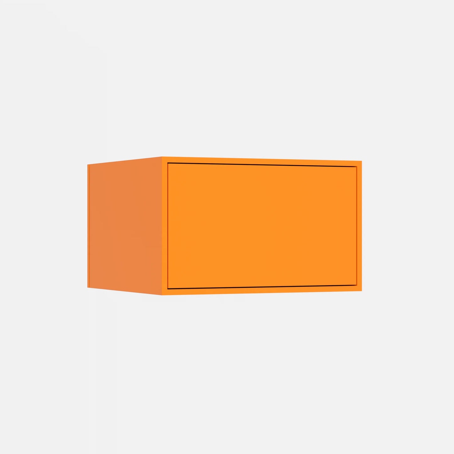 Drawer module from the left-hand side