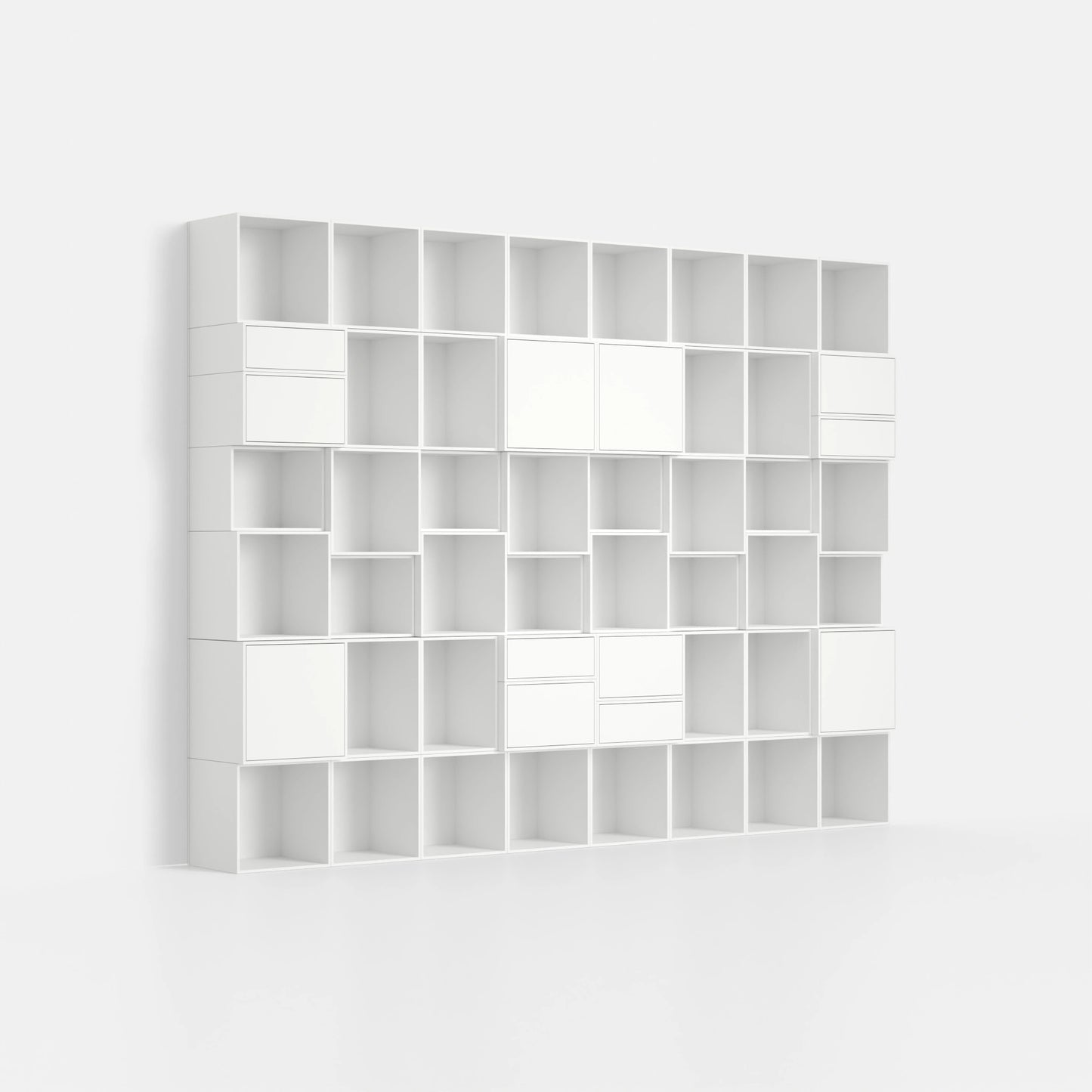 Shelving for files RK014 from the right-hand side
