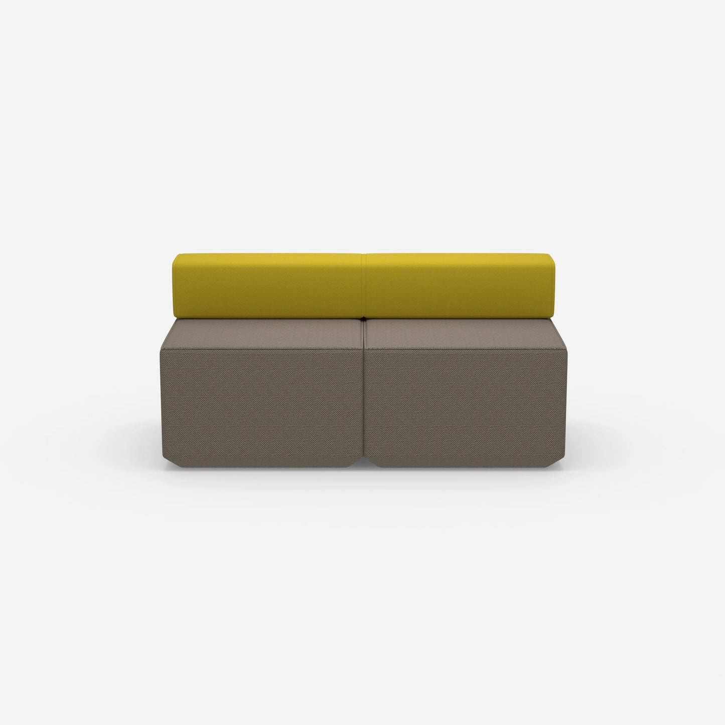 Banc pour la cuisine vu de face