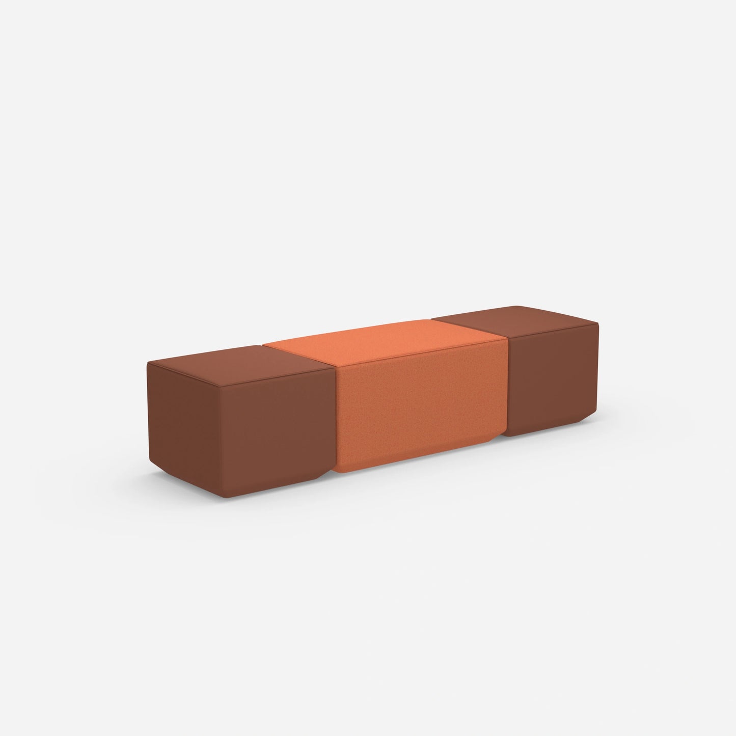 Banc pour couloir vu de derrière