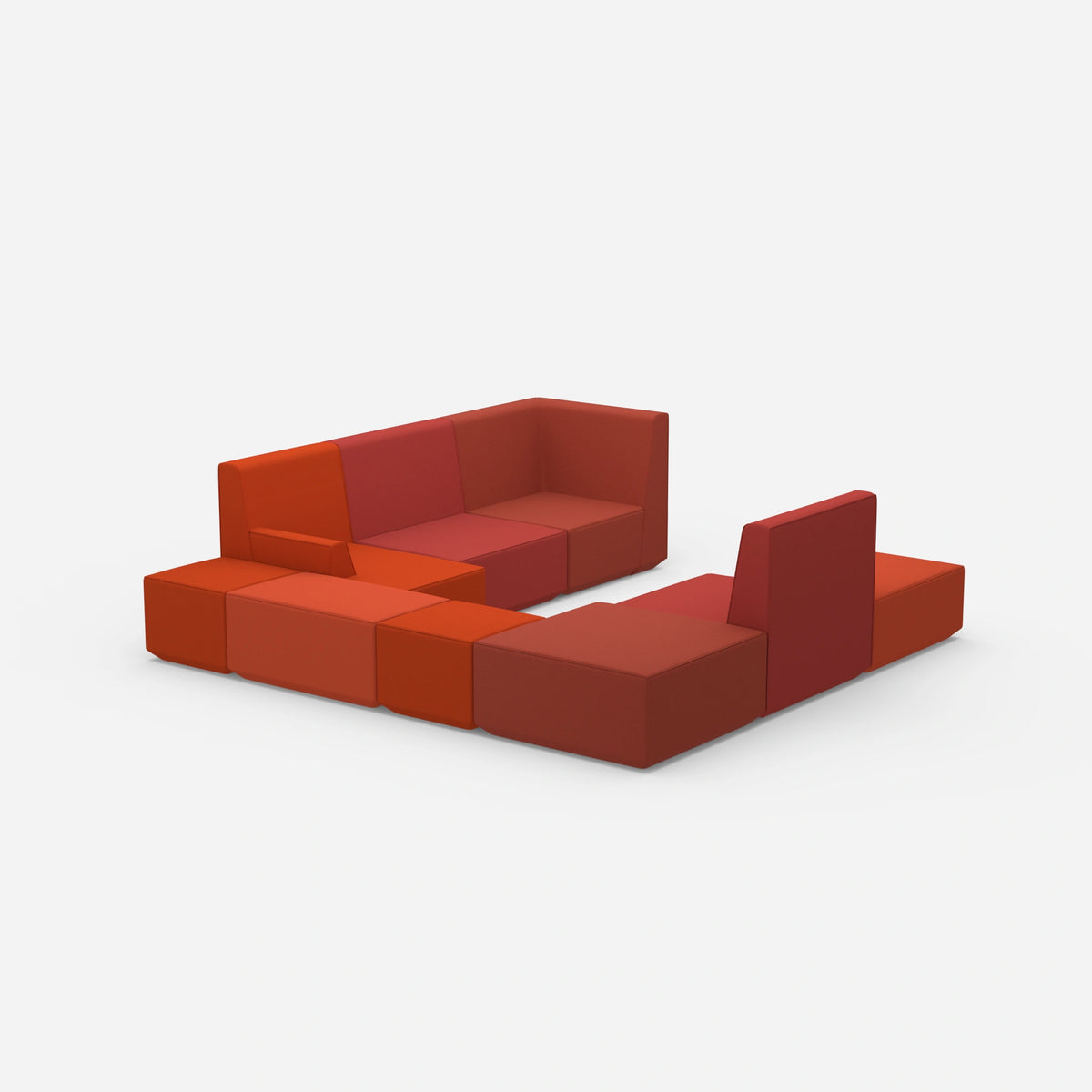 Bank Wohnzimmer von hinten
