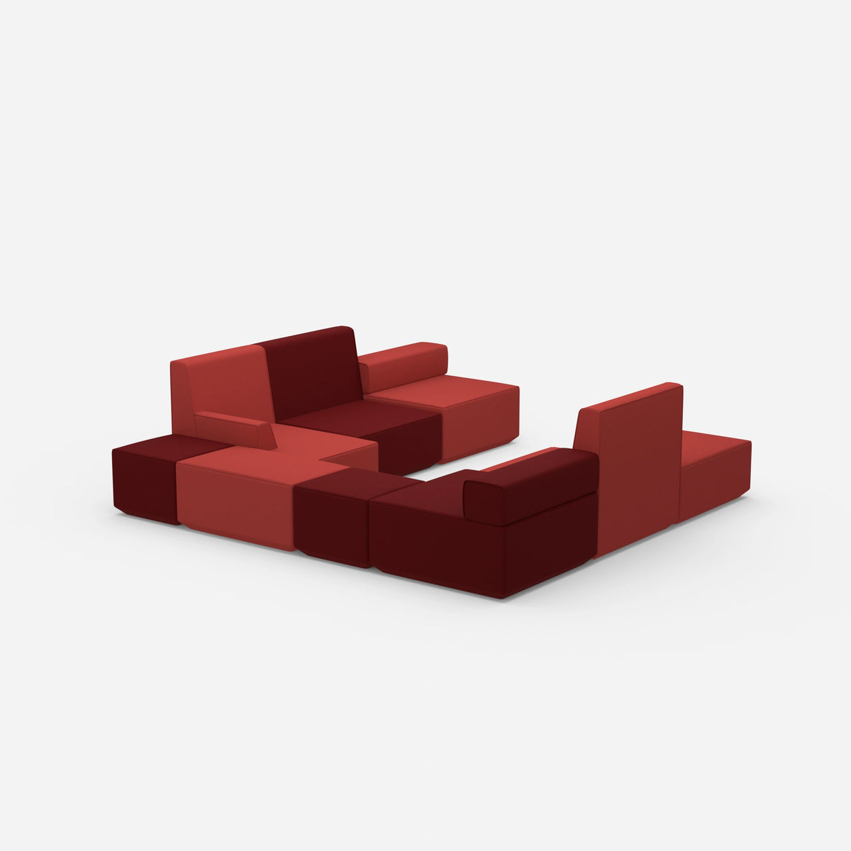 Bank Wohnzimmer von hinten