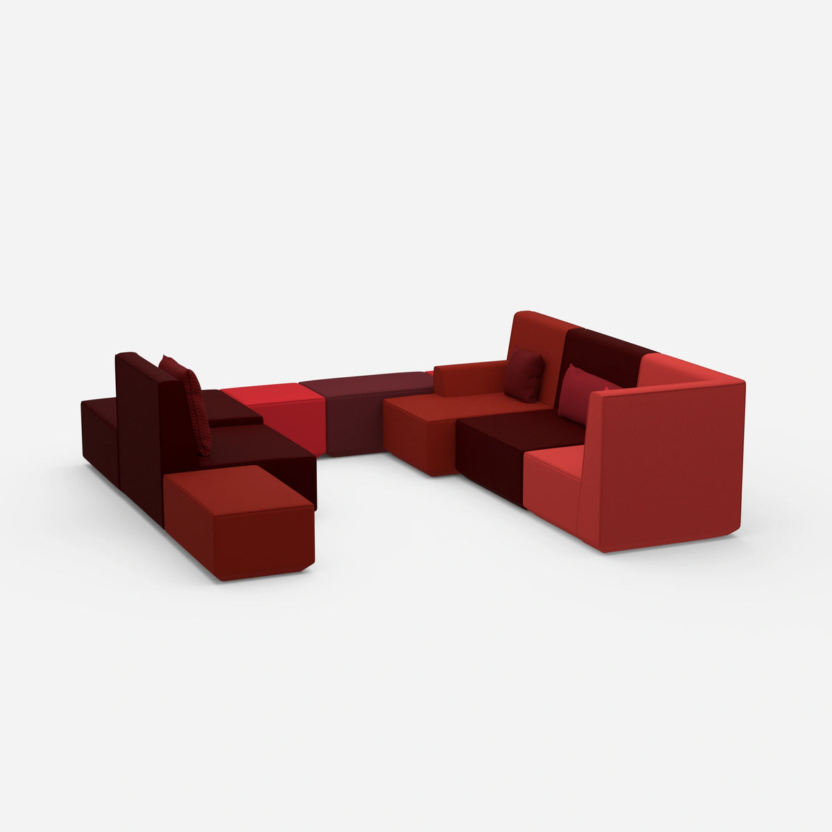 Bank Wohnzimmer von der Seite