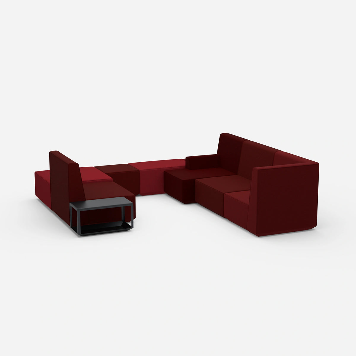 Bank Wohnzimmer von der Seite