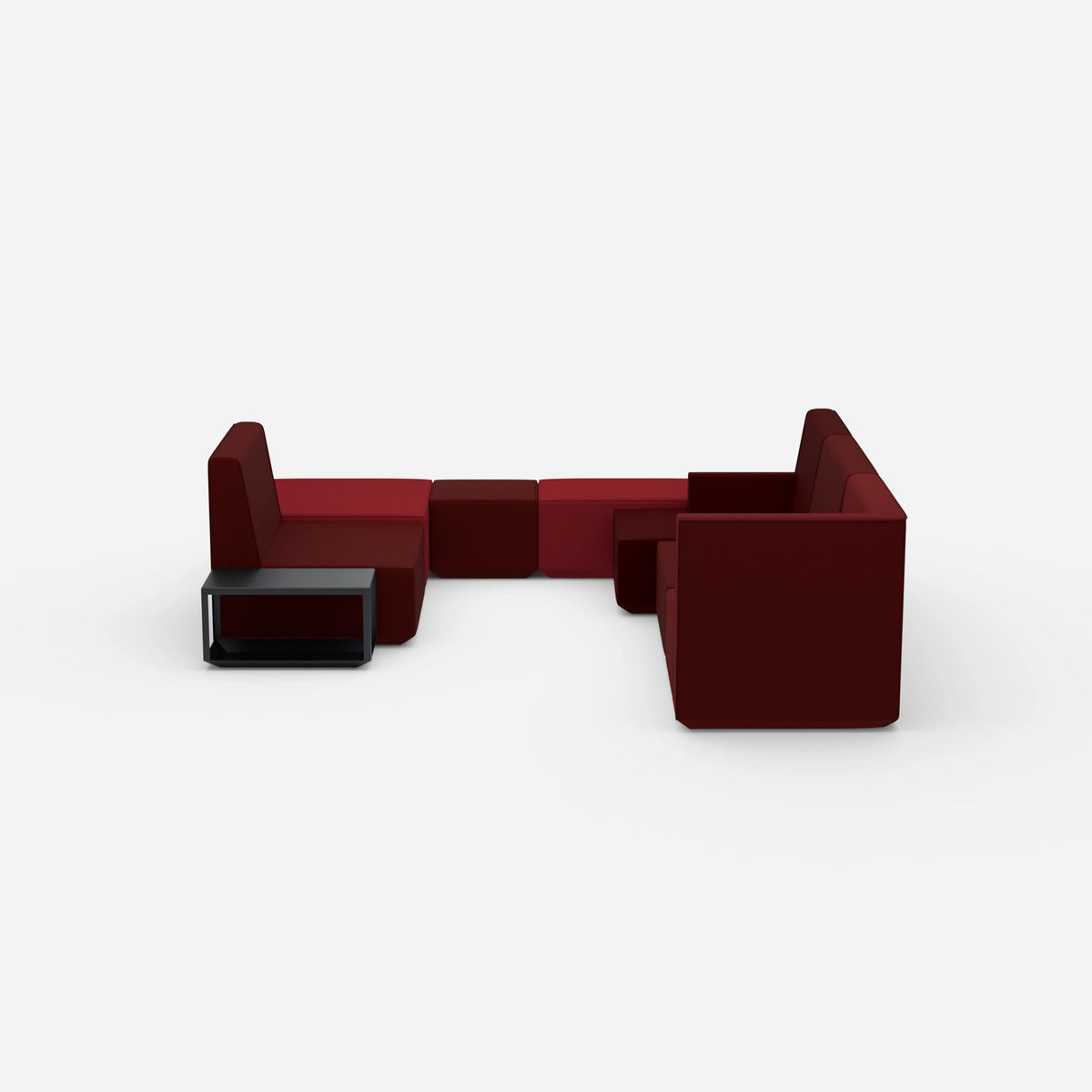 Bank Wohnzimmer von vorne