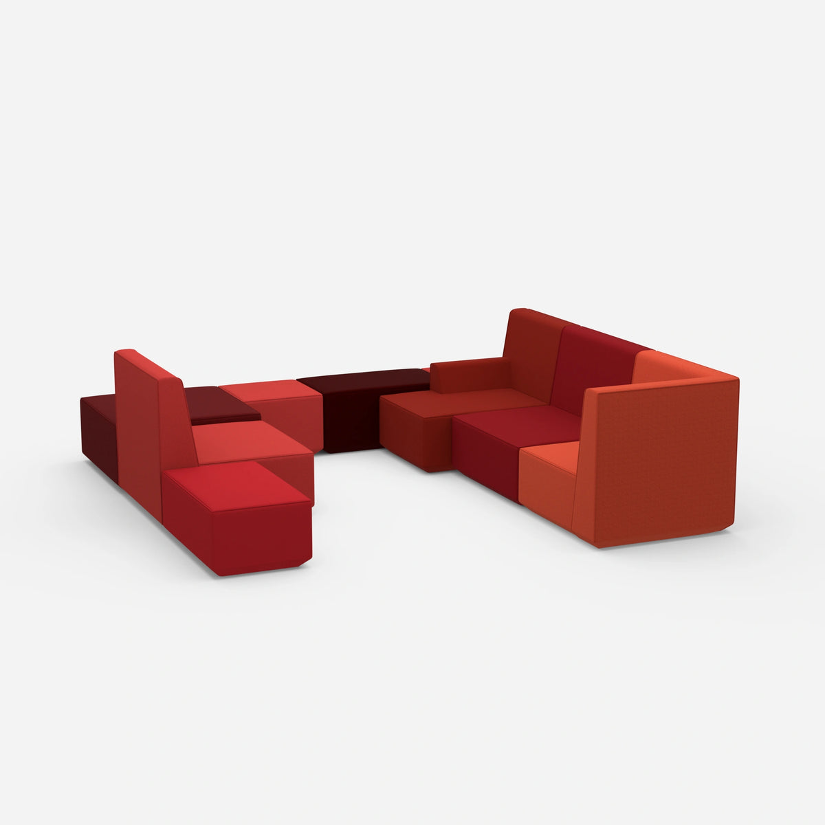 Bank Wohnzimmer von der Seite